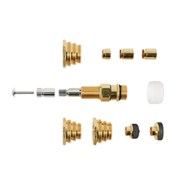 Kit Completo de Reparos p/Registro - Comp.Latão - 10 em 1 - Compatível com Acab. Deca*, Docol* e Sim